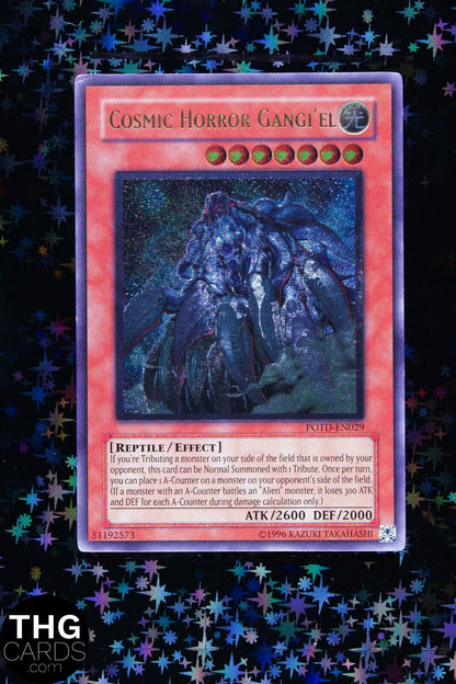 Cosmic Horror Gangi'el POTD-EN029 Ultimate Rare Yugioh Card 6