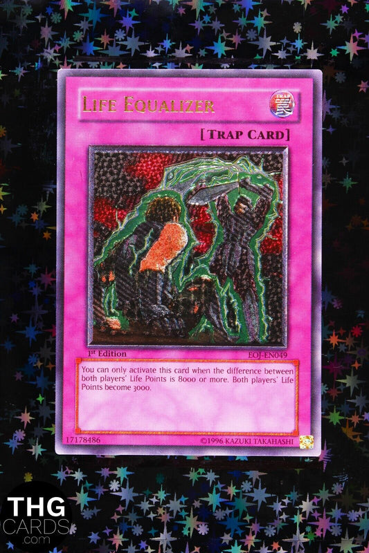 Life Equalizer EOJ-EN049 1st Edition Euro Ultimate Rare Yugioh Card