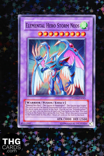 Elemental Hero Storm Neos PTDN-EN043 Super Rare Yugioh Card