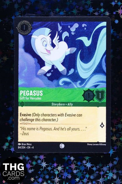 Pegasus, Gift For Hercules 84/204 Common Lorcana Card EN 4