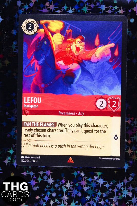 Lefou, Instigator 112/204 Rare Lorcana Card EN 1