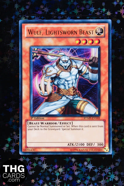 Wulf, Lightsworn Beast RYMP-EN103 1st Edition Ultra Rare Yugioh Card