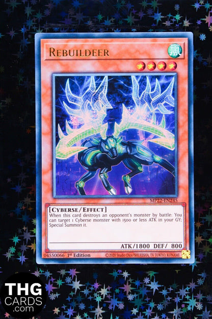 Rebuildeer MP22-EN245 1st Edition Ultra Rare Yugioh Card Playset