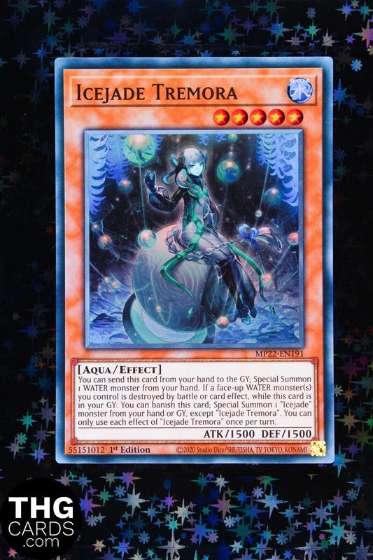 Icejade Tremora MP22-EN191 1st Ed Super Rare Yugioh Card Playset