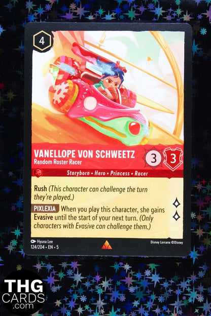 Vanellope Von Schweetz, Random Roster Racer 124/204 Rare Lorcana Card EN 5