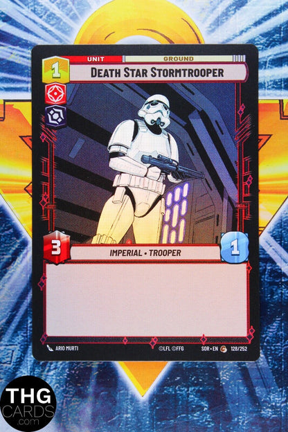 Death Star Stormtrooper 128/252 Common Foil Star Wars Unlimited Card