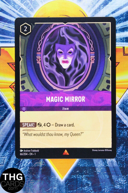 Magic Mirror 66/204 Standard Rare Lorcana First Chapter Card