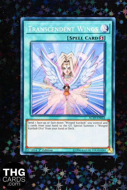 Transcendent Wings AC19-EN022 1st Edition Super Rare Yugioh Card