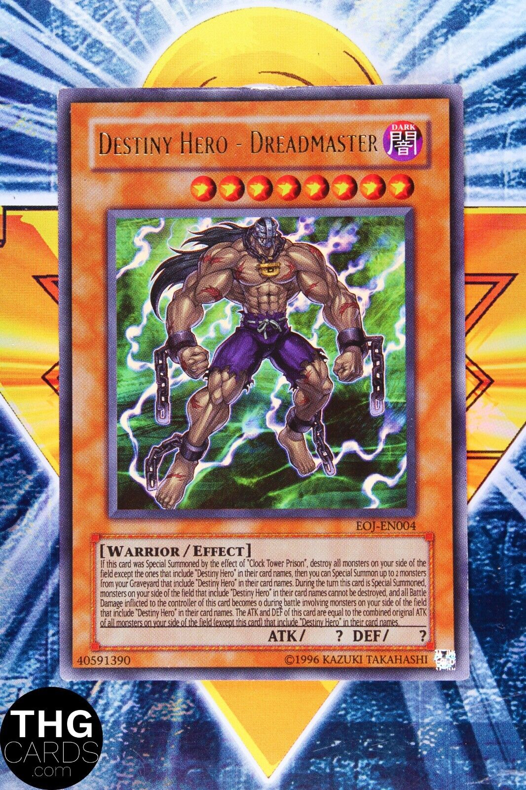 Destiny Hero - Dreadmaster EOJ-EN004 Ultra Rare Yugioh Card