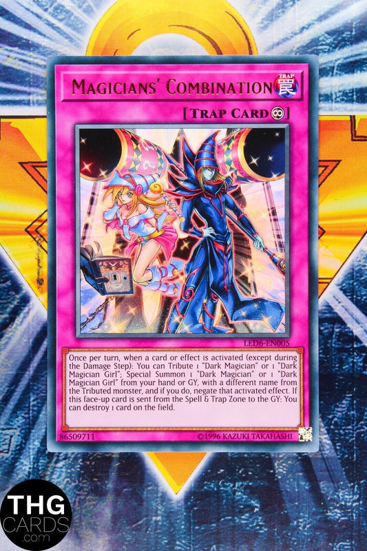 Magicians' Combination LED6-EN005 Ultra Rare Yugioh Card