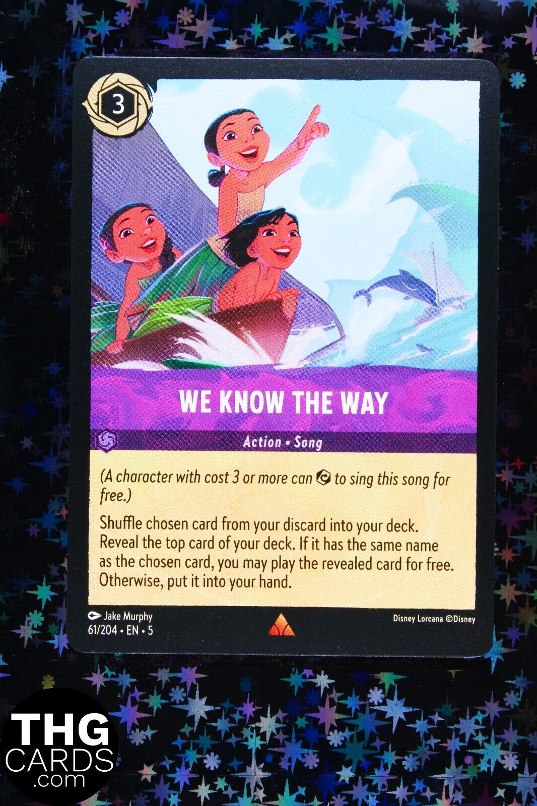 We Know the Way 61/204 Rare Lorcana Card EN 5