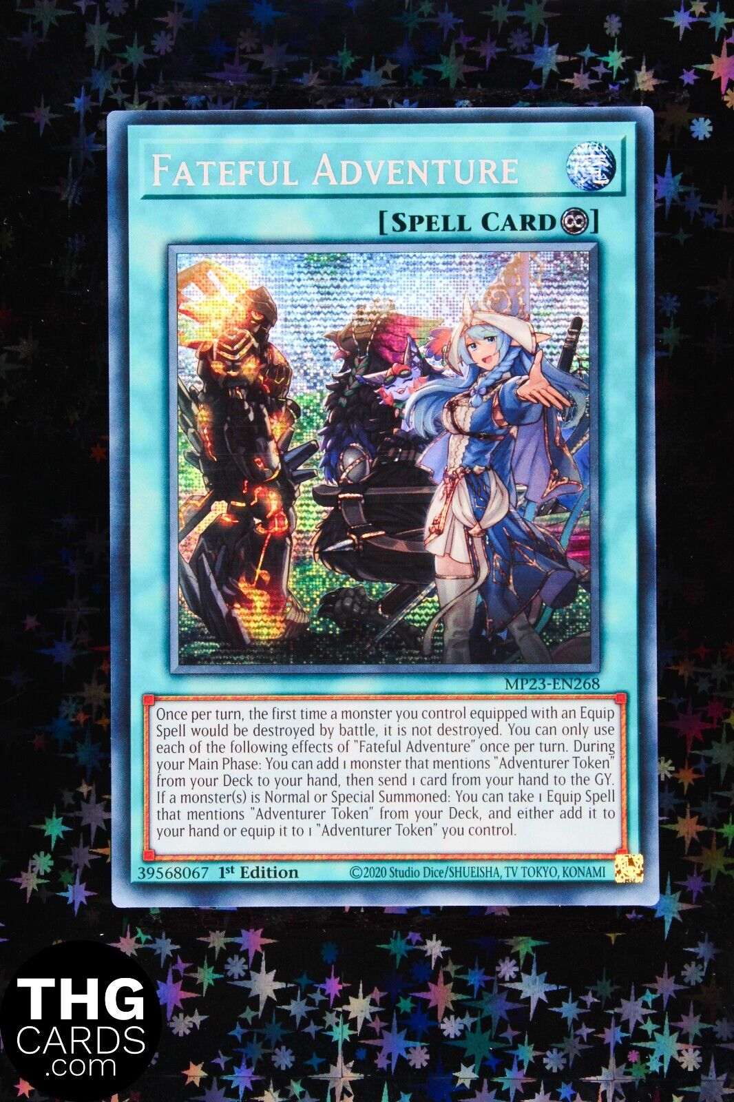 Fateful Adventure MP23-EN268 1st Edition Secret Rare Yugioh Card