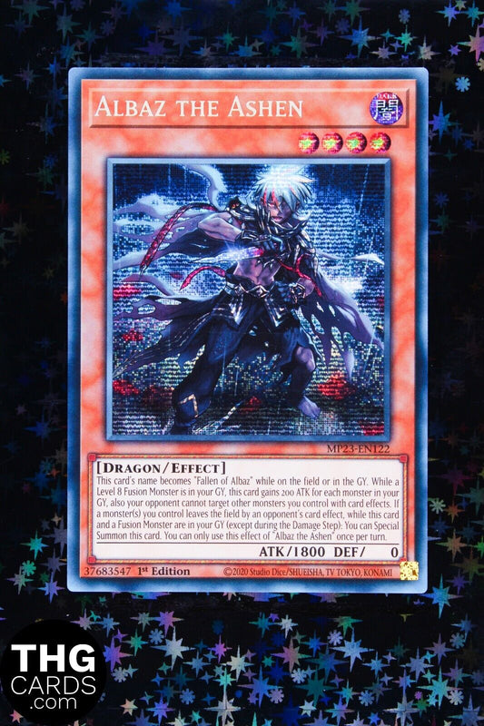 Albaz the Ashen MP23-EN122 1st Ed Secret Rare Yugioh Card