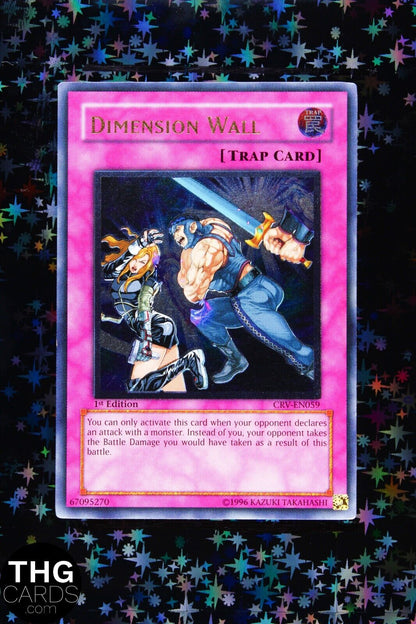 Dimension Wall CRV-EN059 1st Edition Ultimate Rare Yugioh Card 2