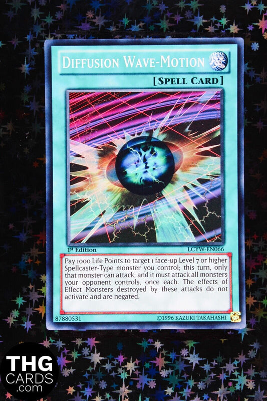 Diffusion Wave-Motion LCYW-EN066 1st Edition Super Rare Yugioh Card