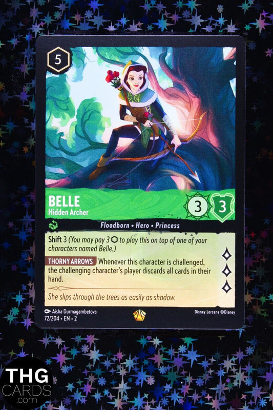 Belle, Hidden Archer 72/204 Legendary Lorcana Card EN 2