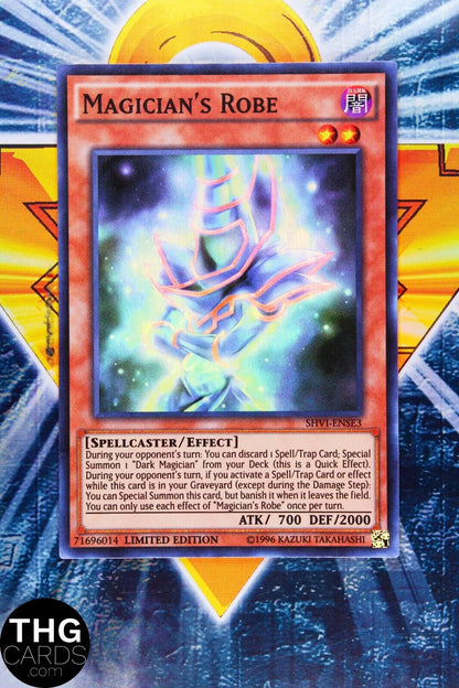 Magician's Robe SHVI-ENSE3 Limited Edition Super Rare Yugioh Card