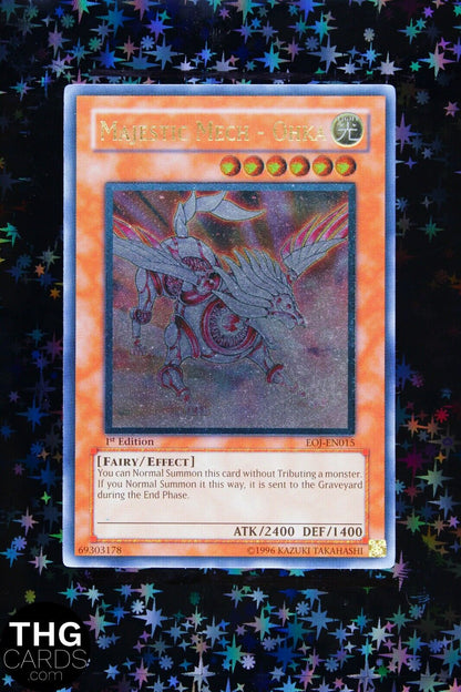 Majestic Mech - Ohka EOJ-EN015 1st Edition Ultimate Rare Yugioh Card