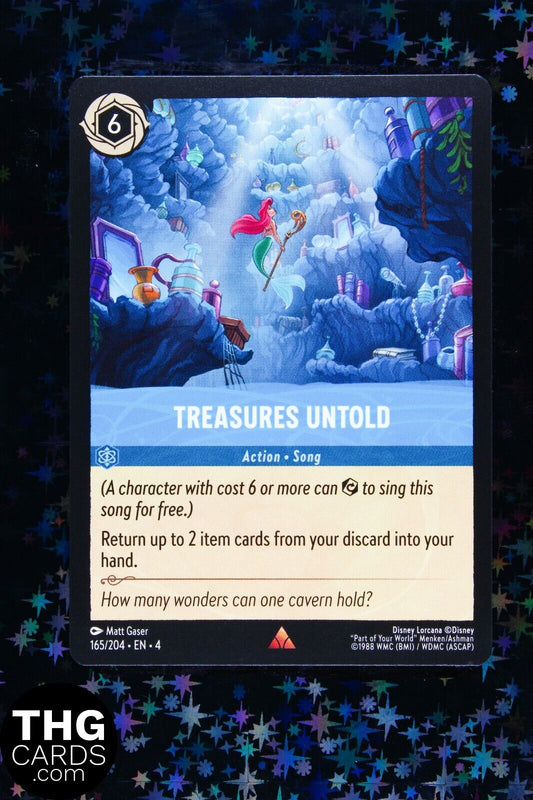 Treasures Untold 165/204 Rare Lorcana Card EN 4