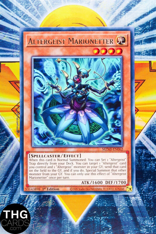 Altergeist Marionetter MZMI-EN062 1st Edition Rare Yugioh Card