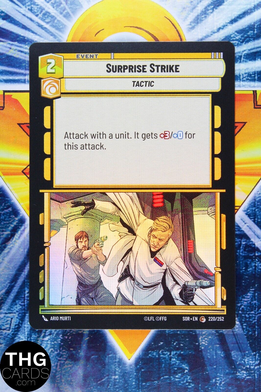 Surprise Strike 220/252 Common Foil Star Wars Unlimited Card