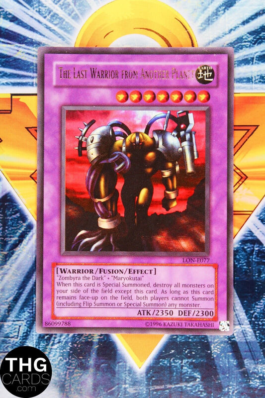 The Last Warrior from Another Planet LON-E077 Ultra Rare Yugioh Card