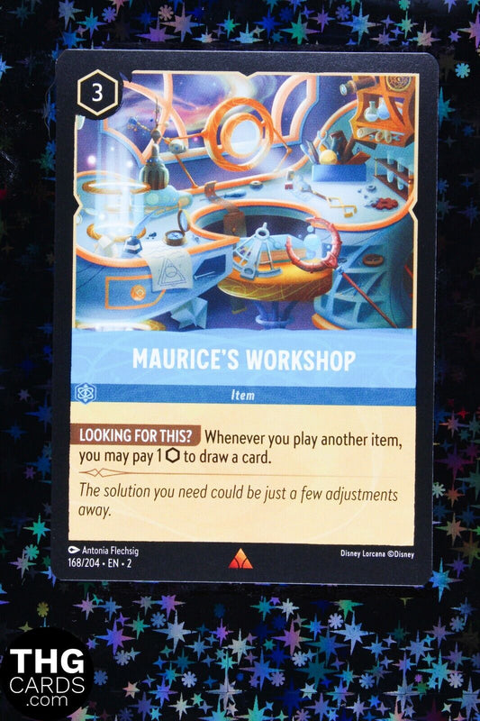 Maurice's Workshop 168/204 Rare Lorcana Card EN 2