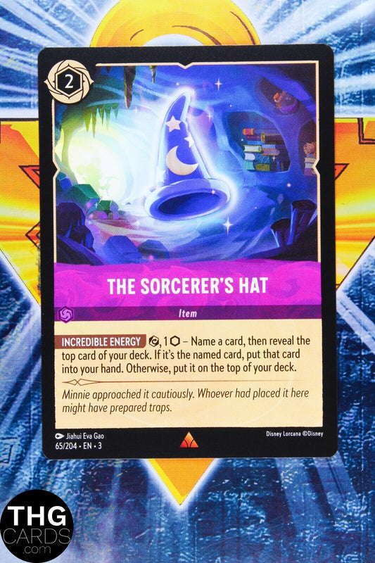 The Sorcerer's Hat 65/204 Rare Lorcana Into the Inklands