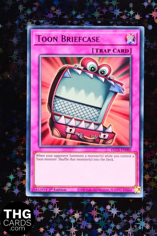 Toon Briefcase DLCS-EN080 1st Edition Purple Ultra Rare Yugioh Card