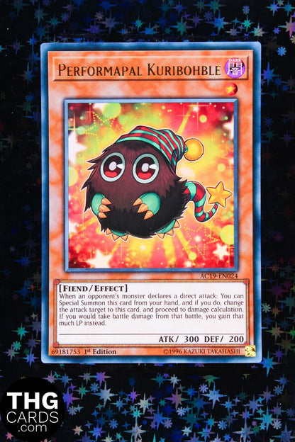 Perfomal Kuribohble AC19-EN024 1st Edition Ultra Rare Yugioh Card