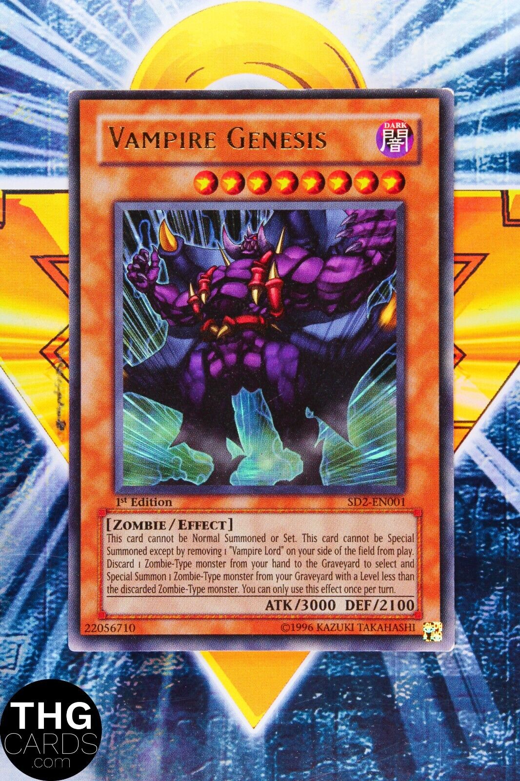 Vampire Genesis SD2-EN001 1st Edition Ultra Rare Yugioh Card 3