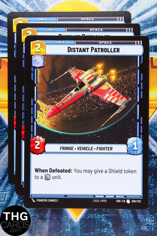 Distant Patroller 060/252 Uncommon Star Wars Unlimited Card Playset