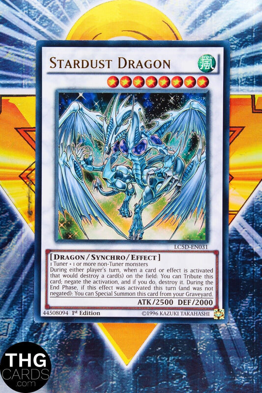 Stardust Dragon LC5D-EN031 1st Edition Ultra Rare Yugioh Card