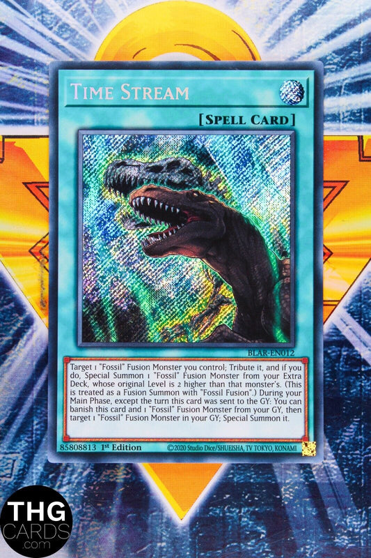 Time Stream BLAR-EN012 1st Edition Secret Rare Yugioh Card