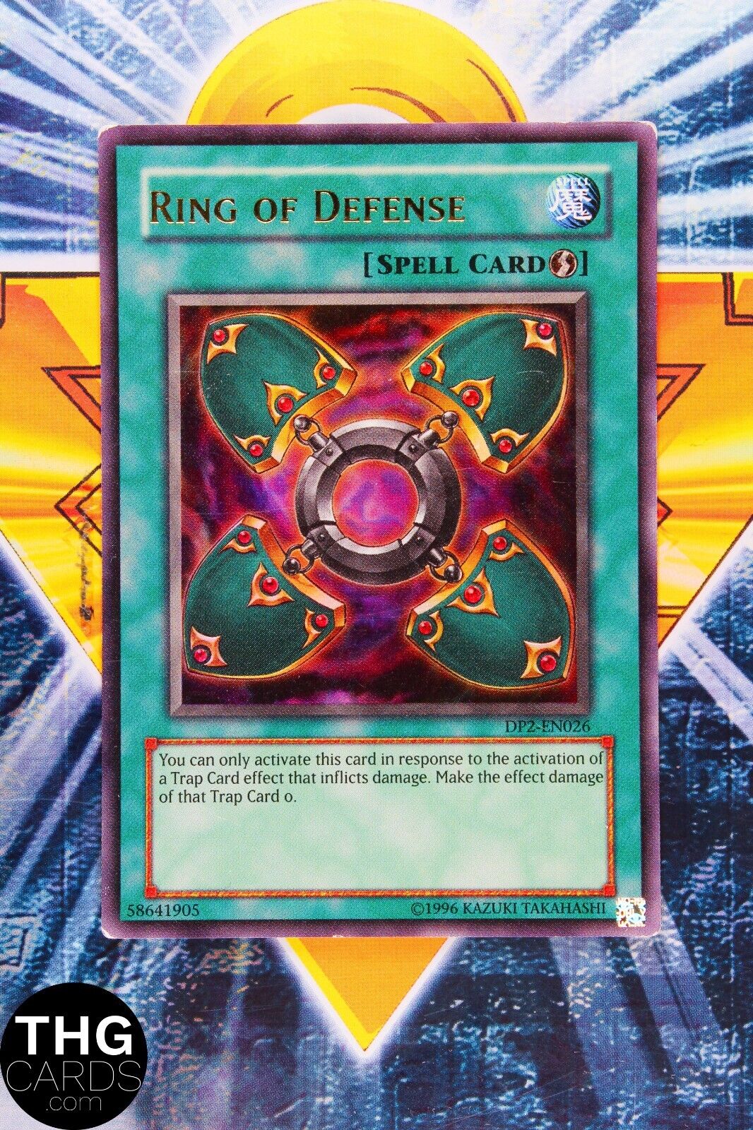 Ring of Defense DP2-EN026 DP2-EN026 Ultra Rare Yugioh Card 2