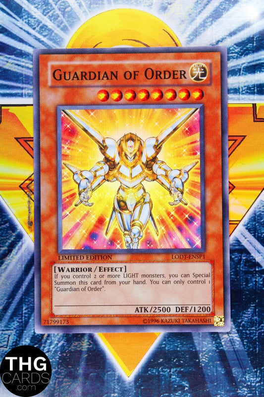 Guardian Of Order LODT-ENSP1 Super Rare Yugioh Card