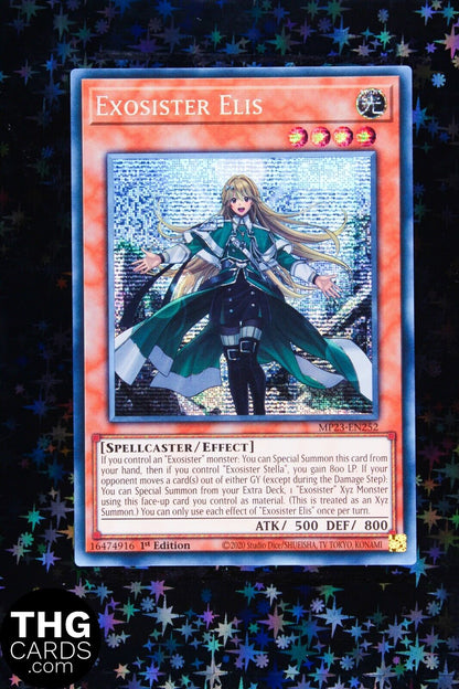 Exosister Elis MP23-EN252 1st Edition Secret Rare Yugioh Card