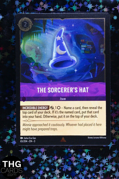 The Sorcerer's Hat 65/204 Rare Foil Lorcana Card EN 3