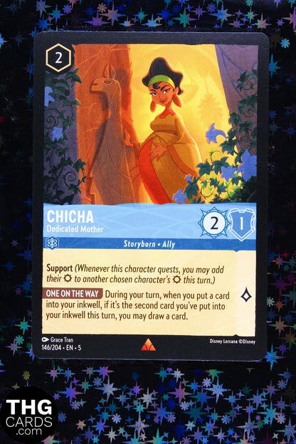 Chicha, Dedicated Mother 146/204 Rare Lorcana Card EN5