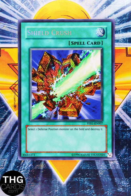 Shield Crush PP01-EN007 Secret Rare Yugioh Card