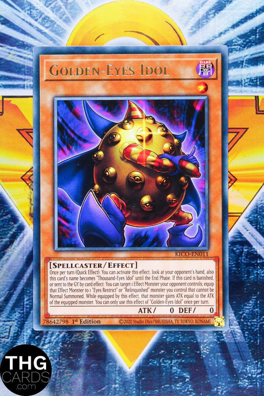 Golden-Eyes Idol KICO-EN011 1st Edition Rare Yugioh Card