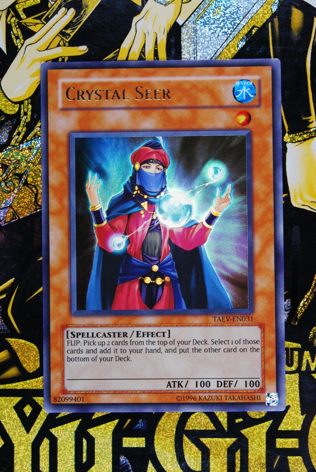 Crystal Seer TAEV-EN031 Ultra Rare Yugioh Card