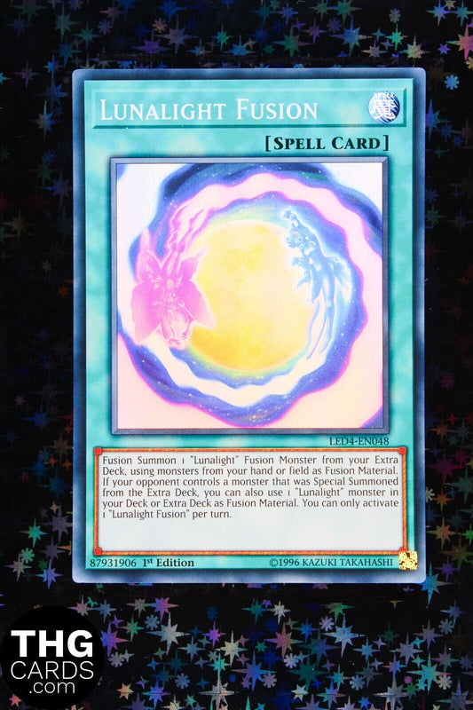 Lunalight Fusion LED4-EN048 1st Edition Super Rare Yugioh Card