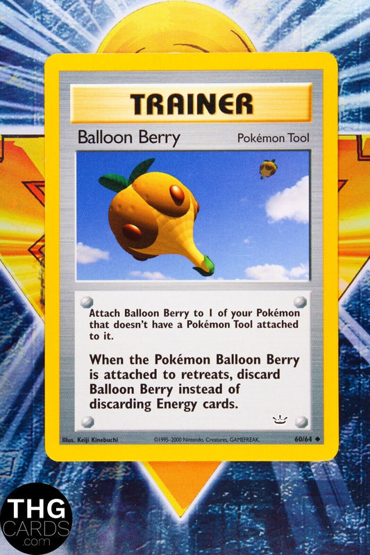 Balloon Berry 60/64 Uncommon Neo Revelation Pokemon Card