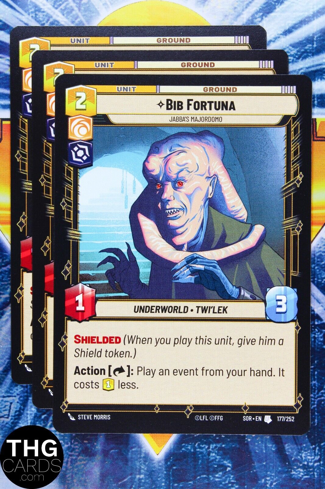 Bib Fortuna 177/252 Uncommon Star Wars Unlimited Card Playset