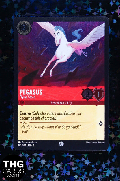 Pegasus, Flying Steed 120/204 Common Lorcana Card EN 4