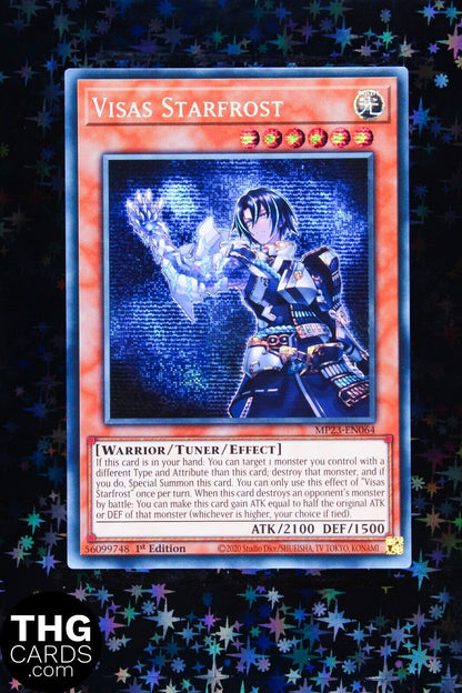 Visas Starfrost MP23-EN064 1st Edition Secret Rare Yugioh Card