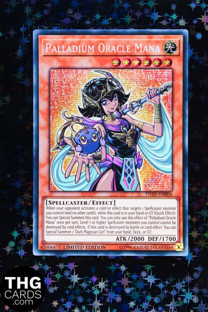 Palladium Oracle Mana TN19-EN004 Limited Edition Secret Rare Yugioh Card