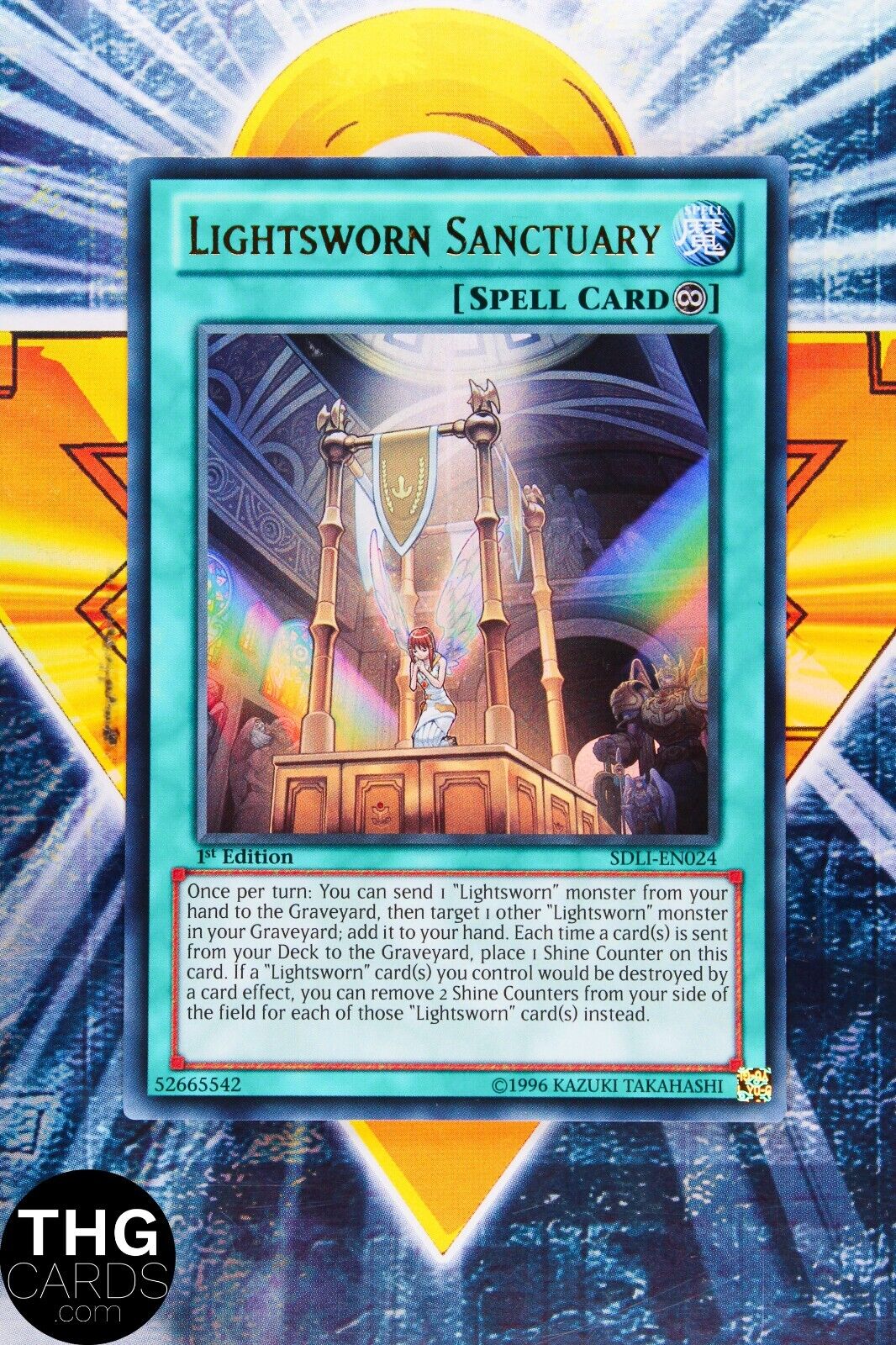 Lightsworn Sanctuary SDLI-EN024 1st Edition Ultra Rare Yugioh Card Playset