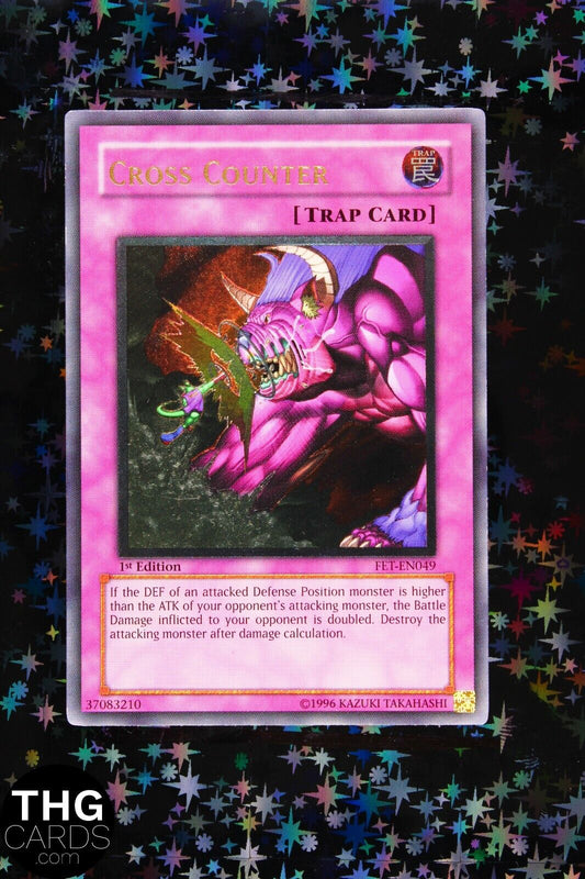 Cross Counter FET-EN049 1st Edition Ultimate Rare Yugioh Card